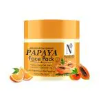 NutriGlow NATURAL'S Advanced Pro Formula Papaya Face Pack, For Glowing & Skin Lightening 100gm