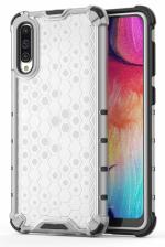 Tremolite Honeycomb Design Back Cover Case For Samsung Galaxy A50 Transparent