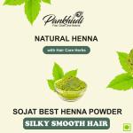 Pankhudi Natural 100% ORGANIC Sojat (Rajasthani) Henna Powder 1kg Natural Mehendi (Pack of 2)