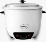 Pigeon Joy Double Pot 1.8 L (Blossom) Electric Rice Cooker (1.8 L, White)