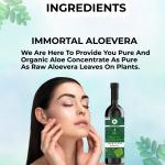 Healinik Aloe Vera Juice | Skin and Hair | Natural Juice for Skin Care ( 1LTR)