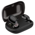 U Smart TWS-L21 Earbuds with Wireless Charging Case Earbuds Bluetooth Headset Bluetooth Headset (Black)Bluetooth Headset l Wireless Charging Case| Bluetooth Airpods| Wireless Airpods| Earphone| Earbuds| Earpods