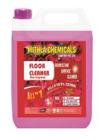 Mithila Chemicals Rose Disinfectant Surface Floor Cleaner Liquid 5 litre | Remove Dirt Germ Bacteria & Kill Mosquitoes | 100%Skin Safe, Baby Safe & Pet Friendly | Kills 99.9% Germs