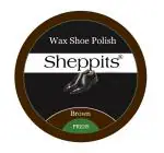 Sheppits Premium Wax Leather Shoe Polish For Brown Leather Shoes