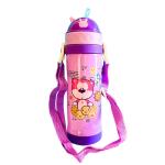 MUSAPRI-Kids Sipper 500ml purple Insulated water Bottle with Straw & O-ring, School Bottle, Outdoor-bottle,Leak-proof, BPA free Easy to carry pack of 1