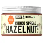 9GRAMS Hazelnut Spread, Creamy 200g | free from preservatives & palm oil| Chocolate made in-house
