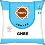 Vastu 100% Pure Daanedaar Ghee with Rich Aroma| Naturally improves digestion (500 ml Pouch) (Pack of 3) -Recommended
