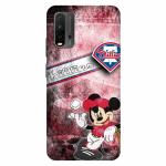 Voleano back cover for Redmi 9Power, Mickey, Mouse, Kiss, love, cartoon, back, cover