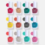 Looks United New HD Shine Pastel Color long-lasting stay Nail Polish Combo Set Of 12 Color Crimson Red,Tussock Brown,Emerald Green,Garnet Pink,Sunshine Yellow,Fire Brown,Sardine Grey,Turquoise Blue,Candy Apple,Daisy Pearl,Seafoam Green,Flamingo Pink