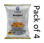KANHA CHATPAT BHEL 200 GM Pack of 4
