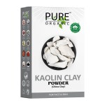 PURE ORGANIC - SKYMORN DYE EXPORTS Pure Natural White Kaolin Clay Powder - 200 gm Pack of 1