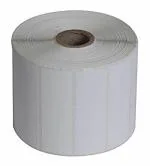 LRS Barcode Sticker Label Roll - 38x25 mm * 2 across- 1.5x1 inch - 4000 Labels per Roll - Thermal Transfer(Ribbon is required) - Pack of 1