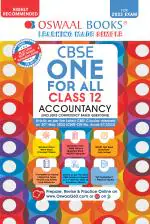 Oswaal CBSE One for All, Accountancy, Class 12 (For 2023 Exam)
