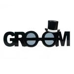 Hippity Hop Black Groom Word Goggles
