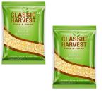 Classic Harvest Premium Unpolised Moong Dhuli Split / Yellow Moong Dal 900g ( Pack of 2, 450g Each )