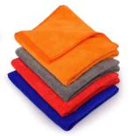 KitchenFest 4 Pcs 340 GSM Microfiber Cleaning Cloth Size: 40 x 40 cm Dust Absorbent Towel (4 Units)