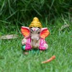 pujaNpujari Eco-Friendly Multicolor Ganesh for Ganesha Chaturthi