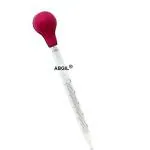 ABGIL Borosilicate Glass Graduated Pipette 10 ml Capacity With Pipette Rubber Bulb