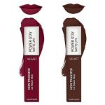 FS ForSure Power Stay Waterproof Matte Liquid Lipstick (Pack of 2) Multicolor