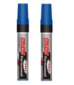 SONI OFFICE MATE Jumbo Permanent Marker (Set of 2, Blue)