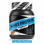 Powerlift Whey Protein Concentrate, 24g Protein, 5.2g BCAA with Enzyme Blend