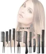 AISLING Aisling Complete Hair Styling set of 10 Pieces Saloon Style Combs For Women & Men ()