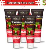 Phillauri Strawberry With Strawberry Extracts, 300 Ml For Men, Women (Pack Of 5)