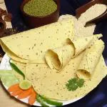 Veganic Bikaneri Urad & Moong Papad | Crunchy Moong & Gram Pulse Flour Papad (9 Inches, 400 GM)