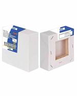 Variety Canvas Medium Grain Pre Stretched Canvas 5 x 5 Inch (Pack of 4)