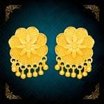 arch fashion Traditional Gold Platted Premium Stud Earrings Collection ERG2122