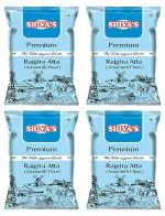 SHIVA'S RAJGIRA ATTA | AMARANATH FLOUR | RAMDANA FLOUR - 500 GM (PACK OF 4)