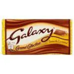 Galaxy Smooth Caramel Collection Milk Chocolate Bar, 135 G