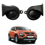 Oshotto 12V (K8001) Car Horn - Trumpet Sound 2Pc Set (Low + High) compatible with Tata Harrier