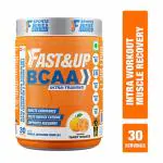 Fast&Up BCAA Intra Training Supplement for Pre/Post Workout ( 450 g| Orange Flavor)
