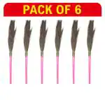 Helper Broom Helper Special (Gala Handle), 6 Pc Pack