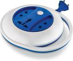 Syska PW 0302 Power Wheel 3 Socket Extension Boards (White Blue, 4 m)