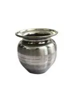 ViNishq Stainless Steel Puja Lota/ Gadvi/ Matka / Water Pot| Small And Decorative For Daily Pooja And Festival Aarti| Hindu Pooja Drinking Kalash