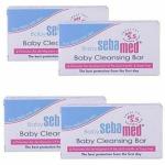 Sebamed Lavender Baby Cleansing Bar, 100g (Pack of 4)
