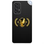 GADGETSWRAP Printed Vinyl Skin Sticker for Samsung Galaxy A53 (5G) - Gold Eagle