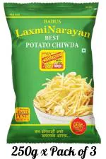 BABUS Laxminarayan Potato Chiwda 0.75kg ( 250g * pack of 3 )