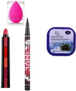 BINGEABLE...ENJOY THE DIFFERENCE Hda36H Eyeliner 5In1 Lipsticks Hnh Nail Wipes 30 (Set Of 4)