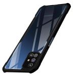 MULTRONICS Samsung Galaxy M51 Black Rubber Back Cover Case