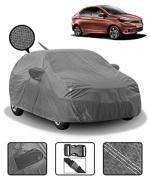 FABTEC Grey Polyester Car Body Cover For Tata tigor