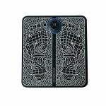 Sharuja Foot Massager Pain Relief Wireless Electric EMS Machine,Rechargeable Portable Folding Automatic with 8 Mode 19 Intensity Legs,Body,Hand Therapy Foot & body Massager (Foot Massager)