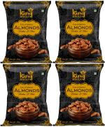 King Uncle California Almonds / Badam Premium Value Pack 250g X 4 Packs (1 Kg) | Almond | Badam | California Almonds |
