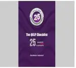 The QGLP Checklist 25 Questions Frameworks