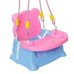 Maanit Multipurpose Baby Swing Jhula with Adjustable Straps (Blue)