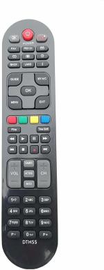 NixGlobal Dth55 Universal Remote Controller For Dish Tv Hd Set-Top Box