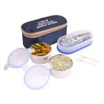 Topware lock & seal container double decker lunchbox