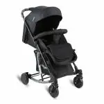 BUMTUM Baby Stroller For 0 to 3 years, Adjustable Backrest, Large Storage Basket(Black)